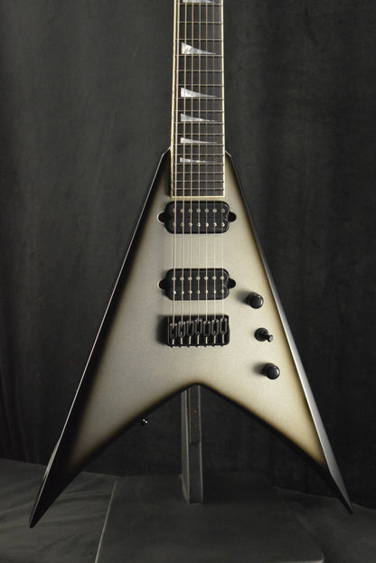 Jackson Custom Shop USA Special Edition King V 7 String Silverburst