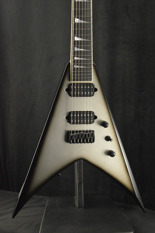 Jackson Custom Shop USA Special Edition King V 7 String Silverburst