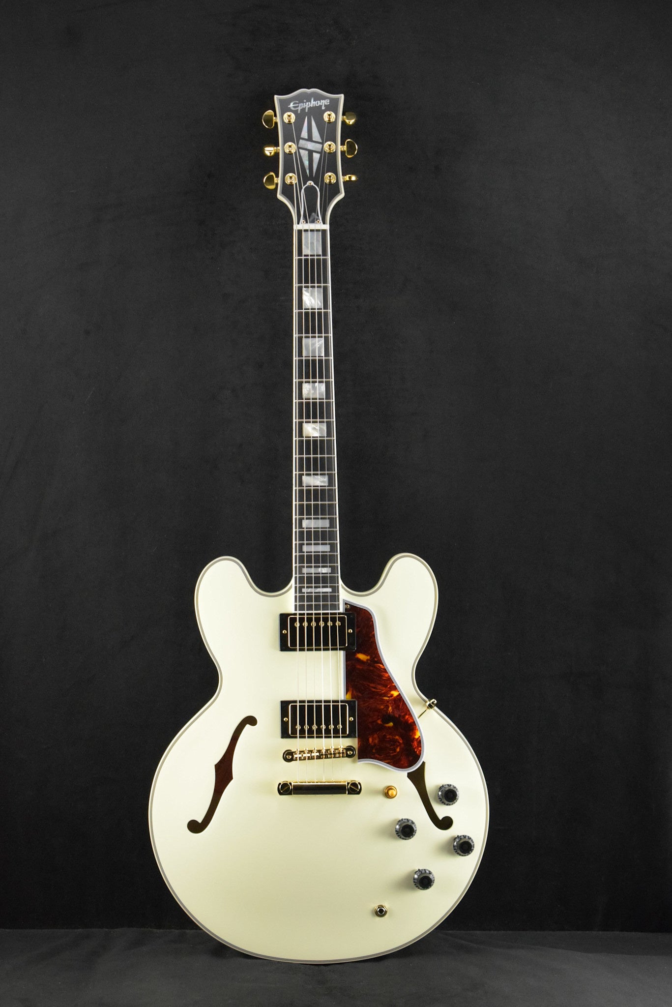 Epiphone IGC 1959 ES-355 Classic White w/ Hardshell Case