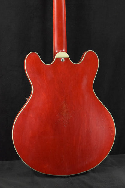 Eastman T64/V-RD Thinline Bigsby Antique Varnish Red Finish