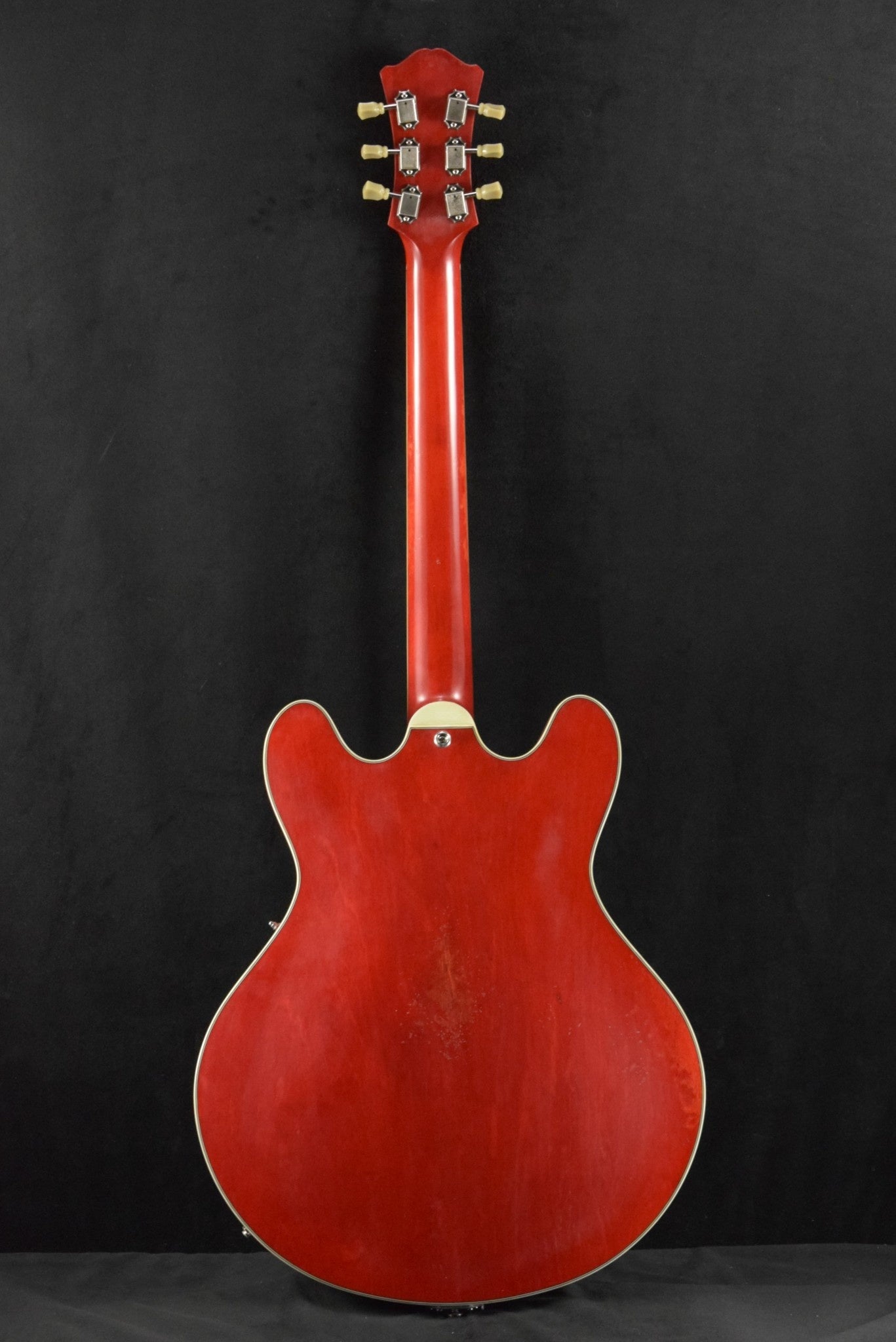 Eastman T64/V-RD Thinline Bigsby Antique Varnish Red Finish