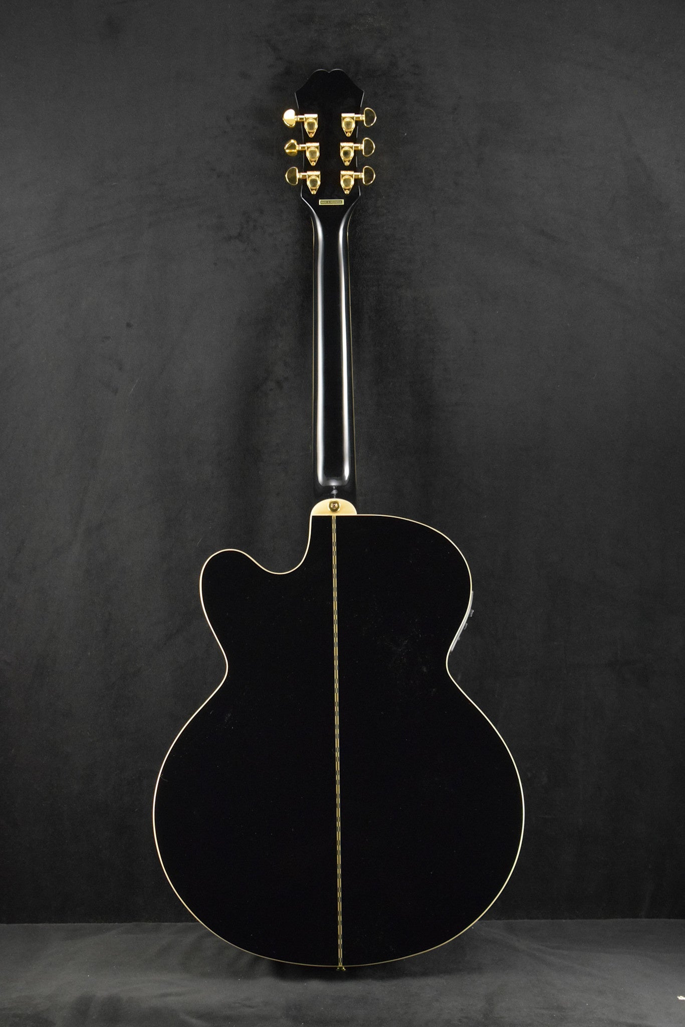 Epiphone J-200 EC Studio Solid Top Fishman Presys Black