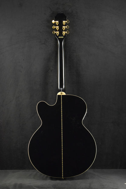 Epiphone J-200 EC Studio Solid Top Fishman Presys Black