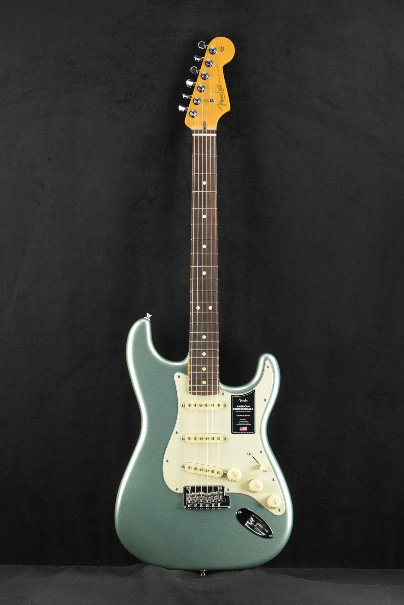 Fender American Professional II Stratocaster Mystic Surf Green Rosewood Fingerboard