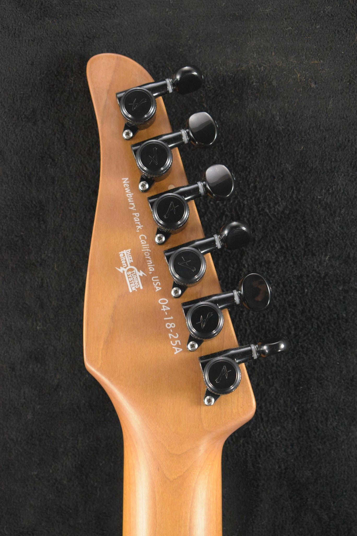 Tom Anderson Angel Player Satin Voodoo Blue to Black Burst