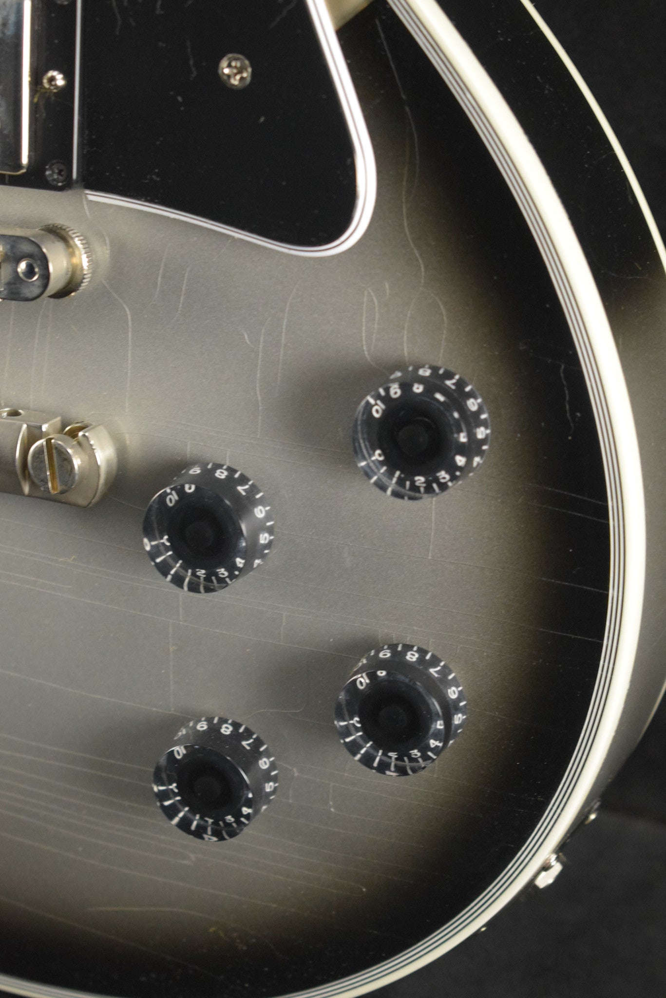 Gibson Murphy Lab Les Paul Custom Silverburst Ultra Light Aged Fuller's Exclusive