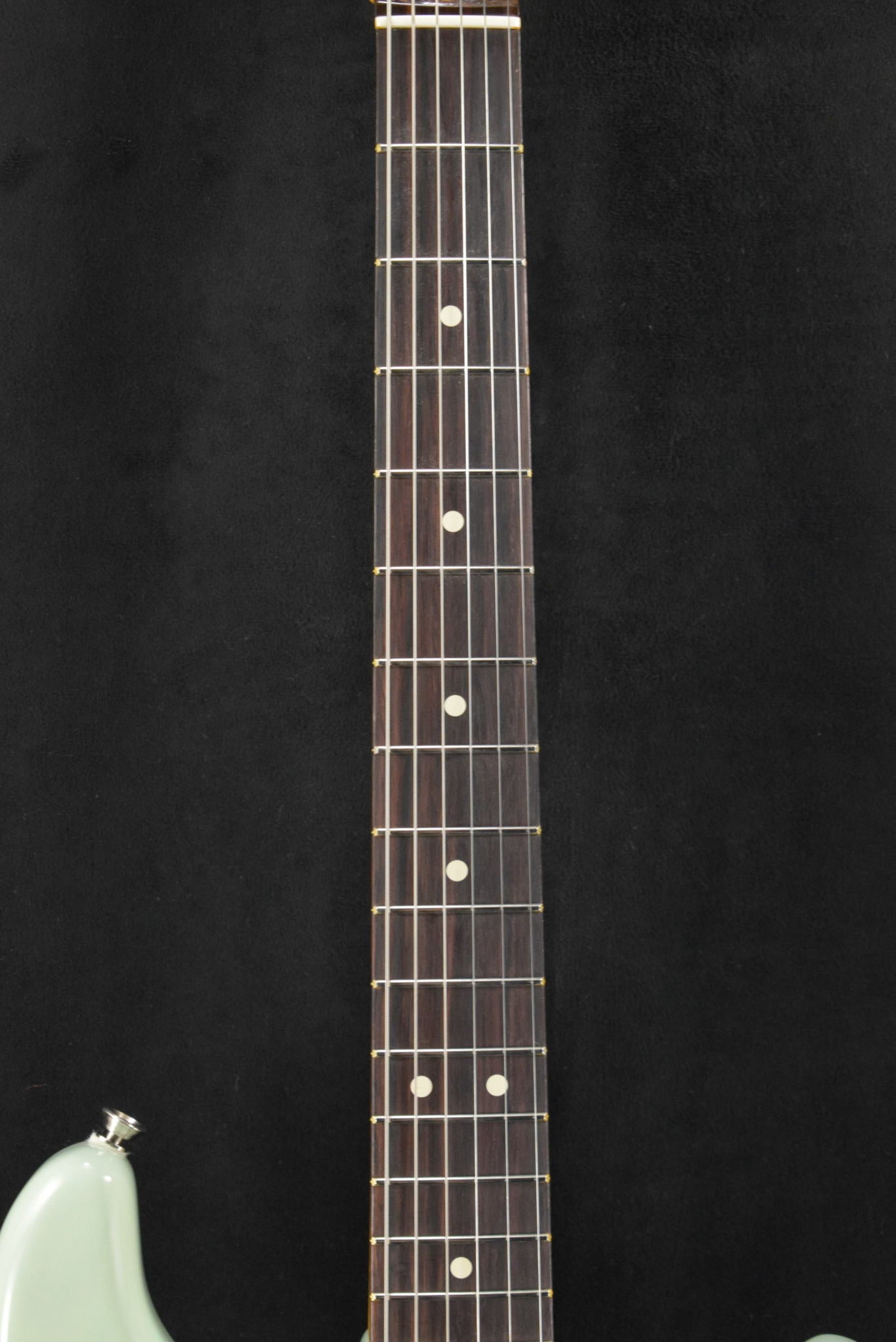 Fender American Professional II Stratocaster Thinline Transparent Surf Green Rosewood Fingerboard