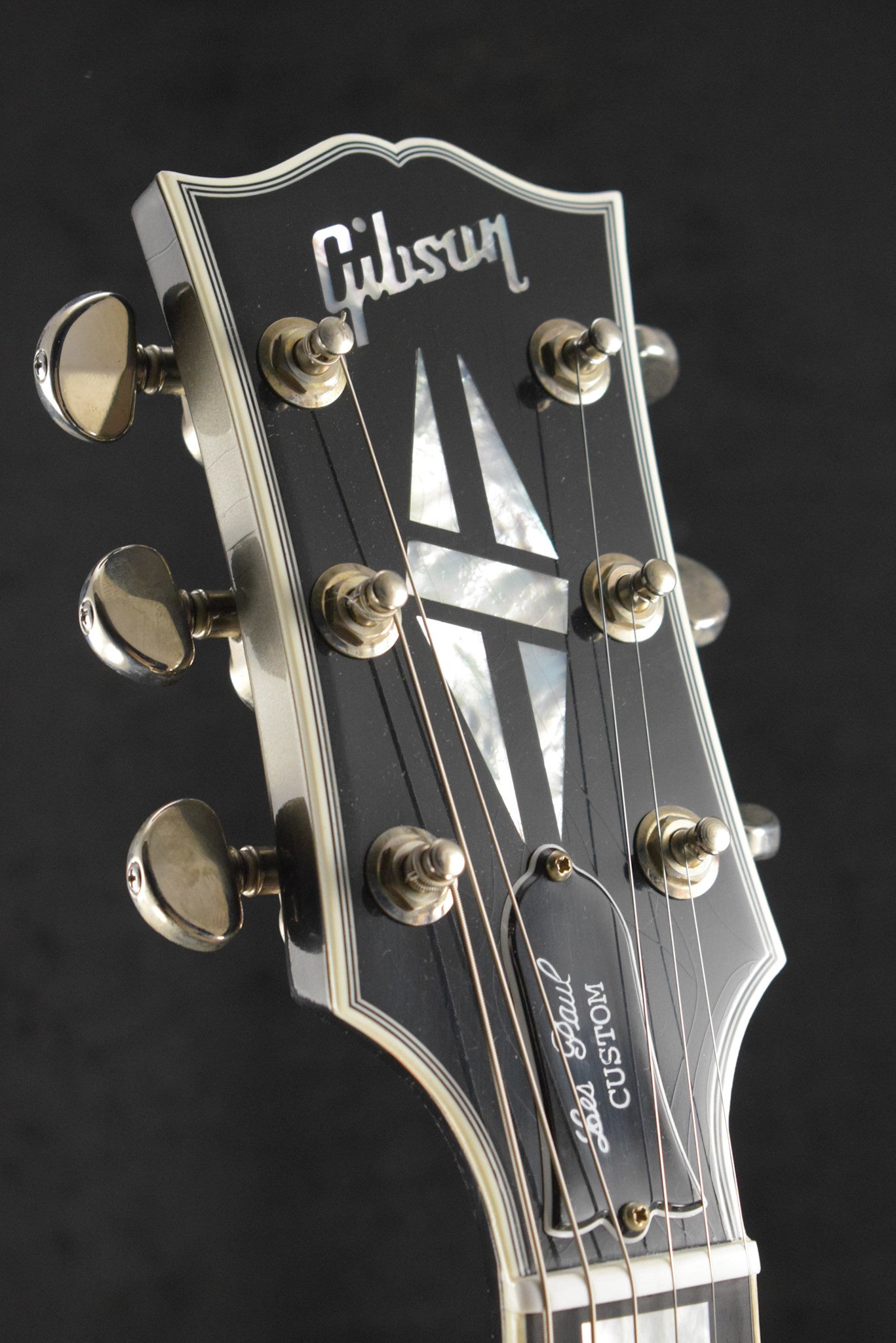 Gibson Murphy Lab Les Paul Custom Silverburst Ultra Light Aged Fuller's Exclusive