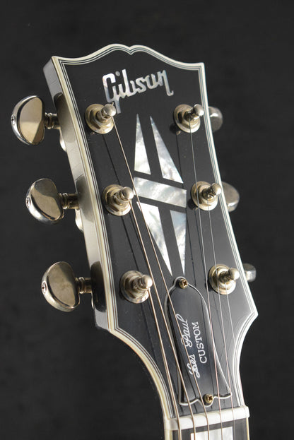 Gibson Murphy Lab Les Paul Custom Silverburst Ultra Light Aged Fuller's Exclusive
