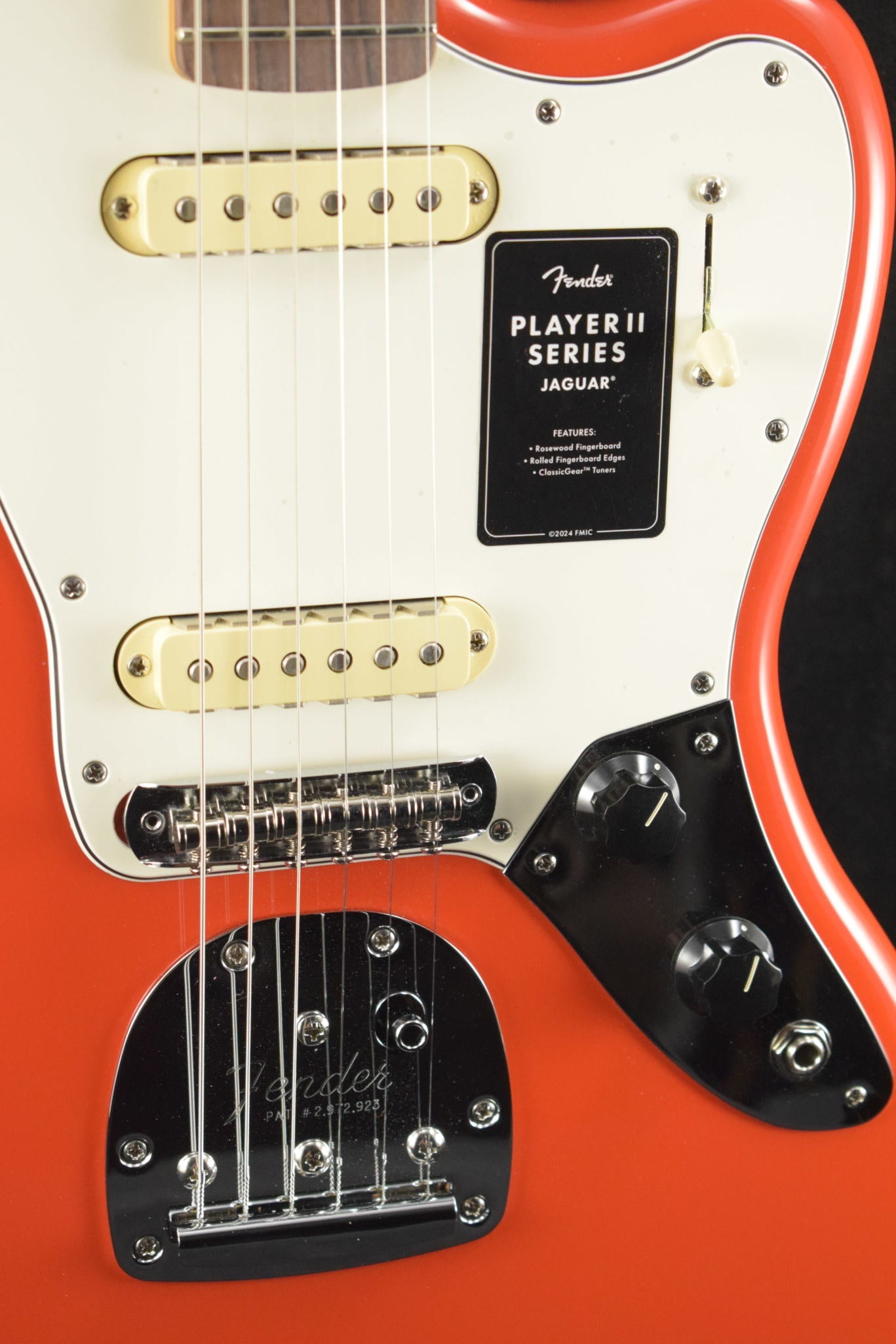 Fender Player II Jaguar Coral Red Rosewood Fingerboard