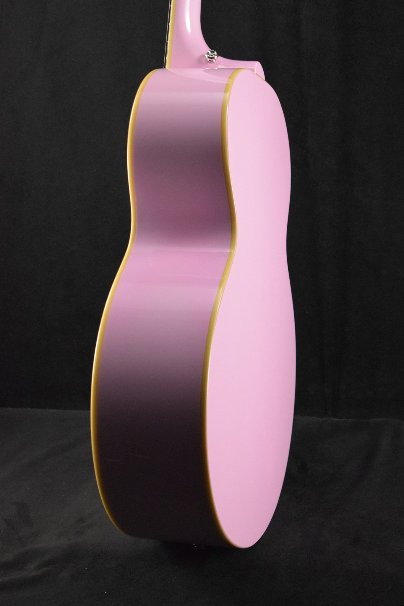 Epiphone IGC J-180 LS Long Scale Pink w/ Hardshell Case