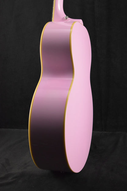 Epiphone IGC J-180 LS Long Scale Pink w/ Hardshell Case