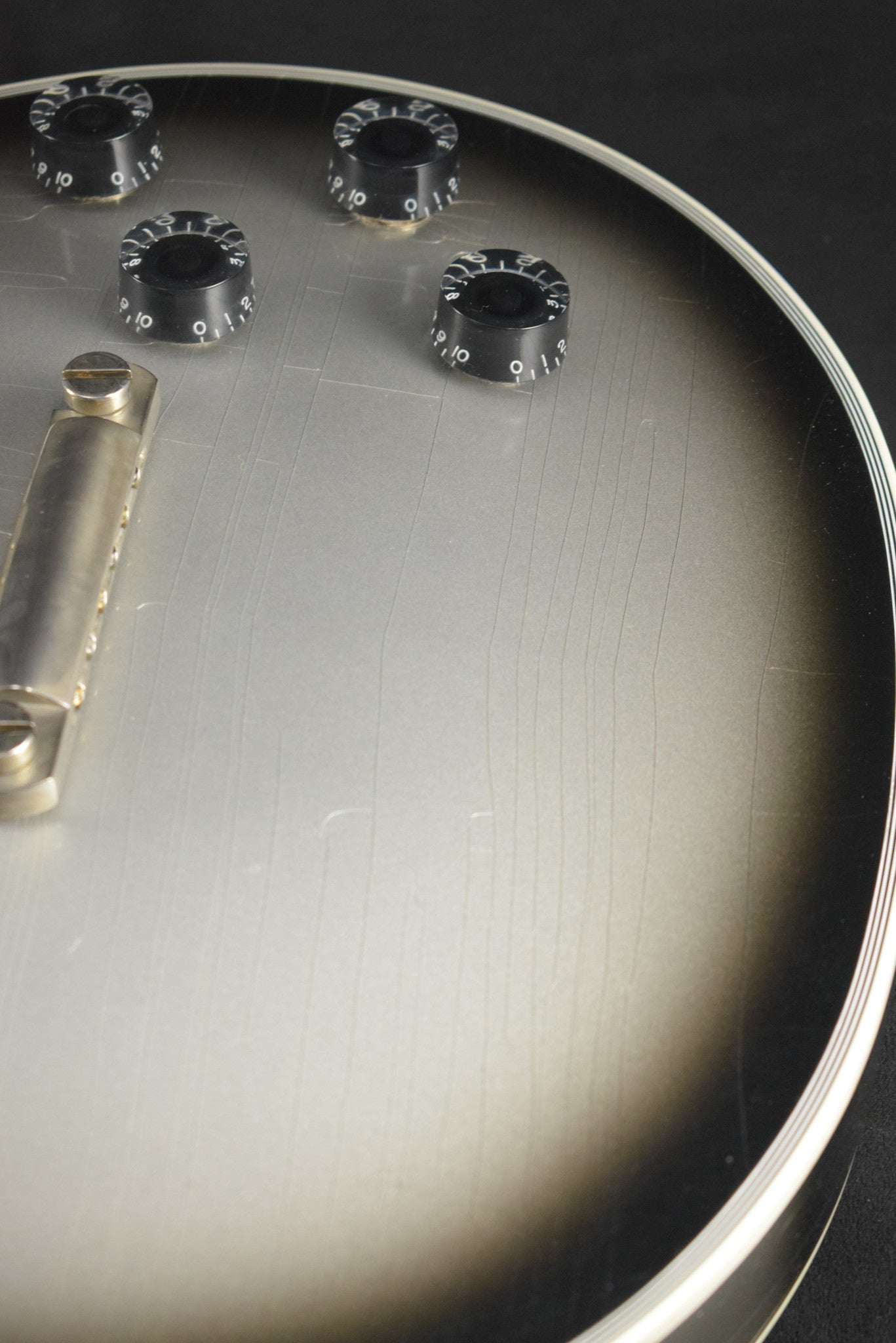 Gibson Murphy Lab Les Paul Custom Silverburst Ultra Light Aged Fuller's Exclusive