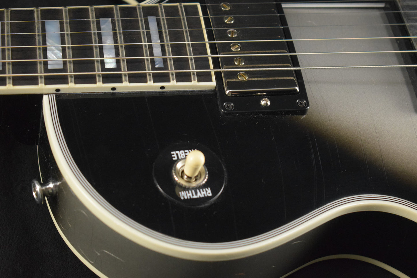 Gibson Murphy Lab Les Paul Custom Silverburst Ultra Light Aged Fuller's Exclusive