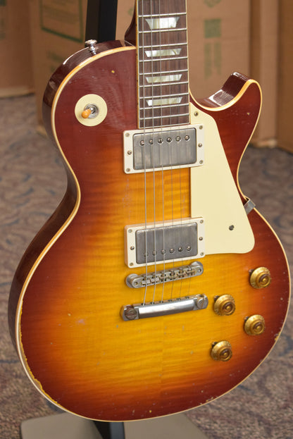 Gibson Murphy Lab 1959 Les Paul Standard Sunrise Tea Burst Heavy Aged Fuller's Exclusive