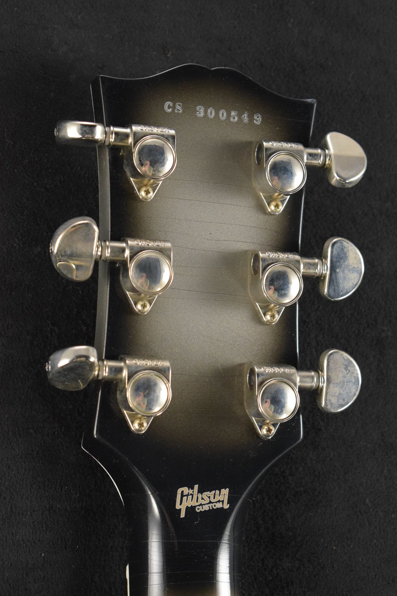 Gibson Murphy Lab Les Paul Custom Silverburst Ultra Light Aged Fuller's Exclusive