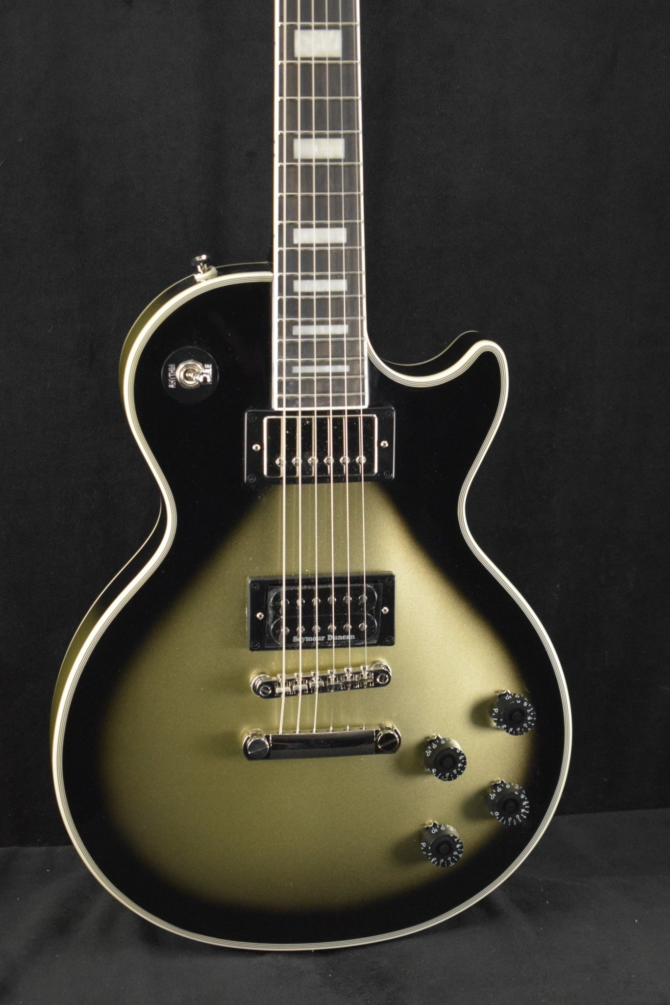 Epiphone Adam Jones Les Paul Custom Art Collection: Korin Faught’s “Sensation” Antique Silverburst