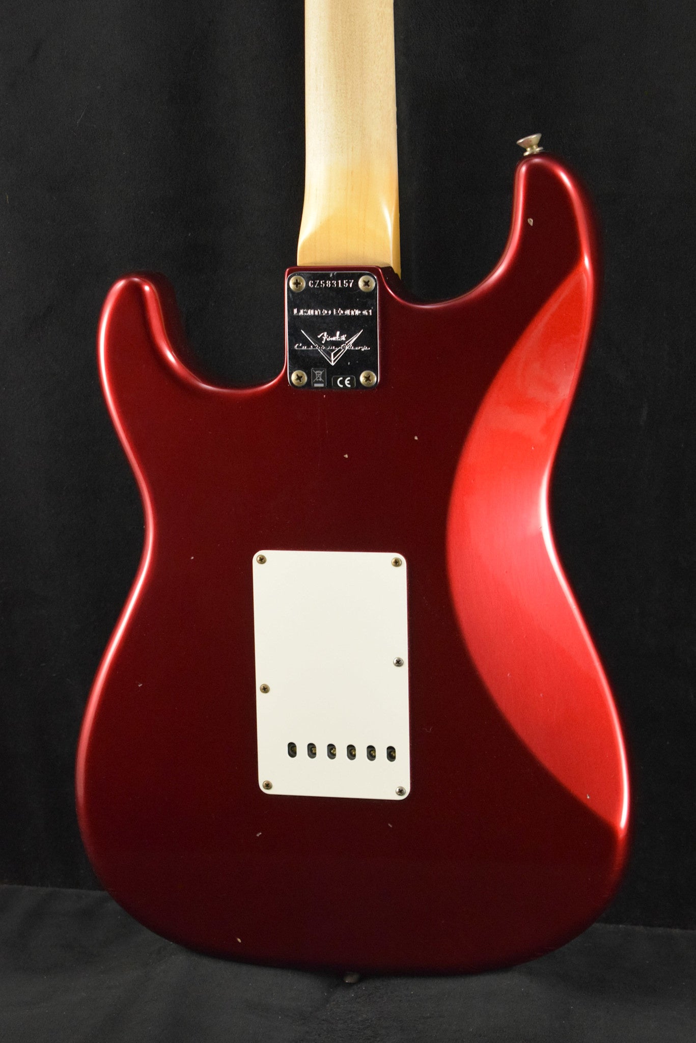 Fender Limited Edition '63 Stratocaster Journeyman Relic Aged Candy Apple Red 3A Rosewood Fingerboard