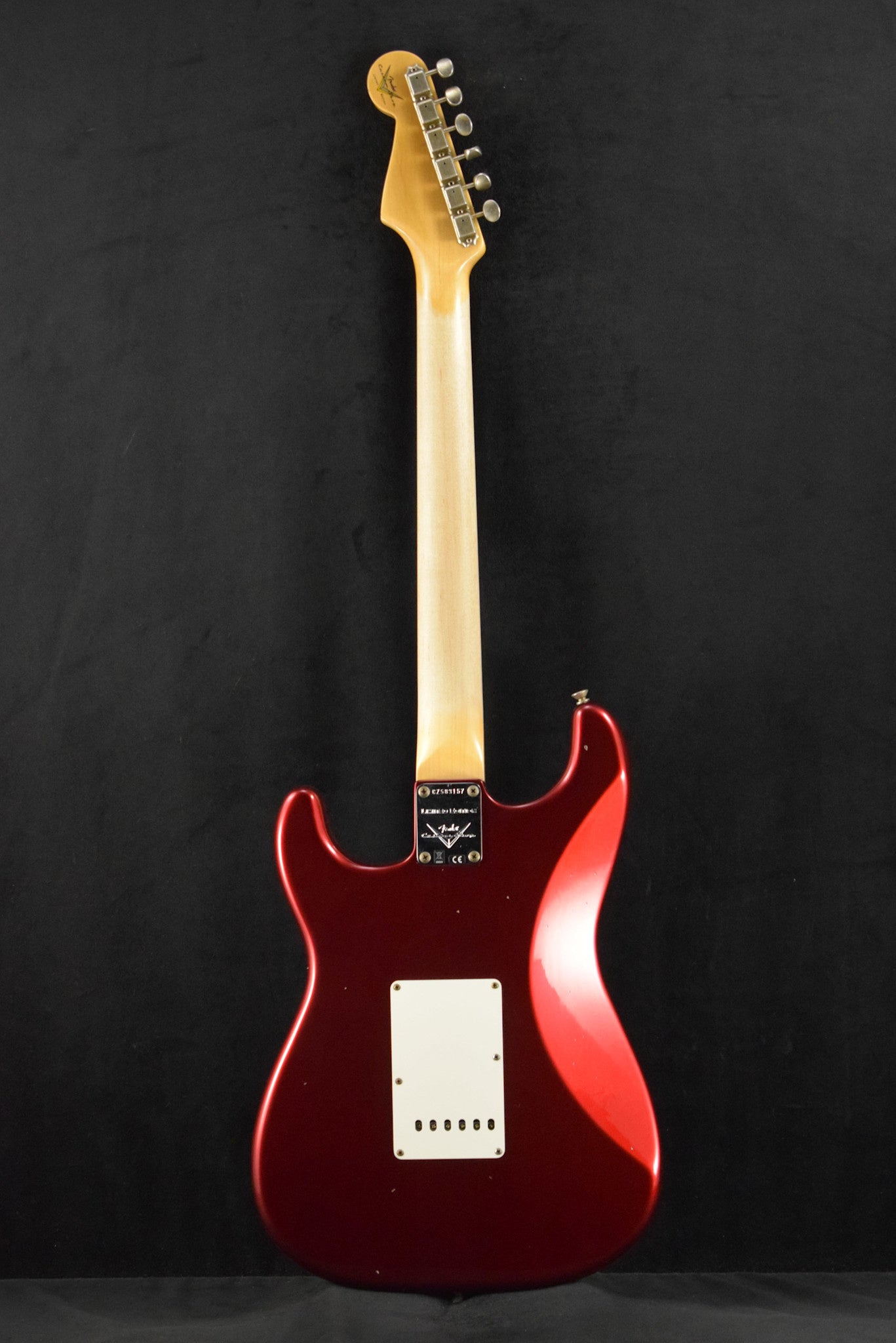 Fender Limited Edition '63 Stratocaster Journeyman Relic Aged Candy Apple Red 3A Rosewood Fingerboard