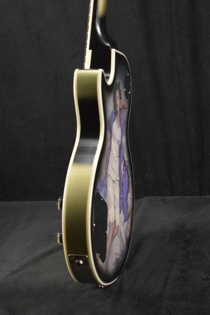 Epiphone Adam Jones Les Paul Custom Art Collection: Korin Faught’s “Sensation” Antique Silverburst