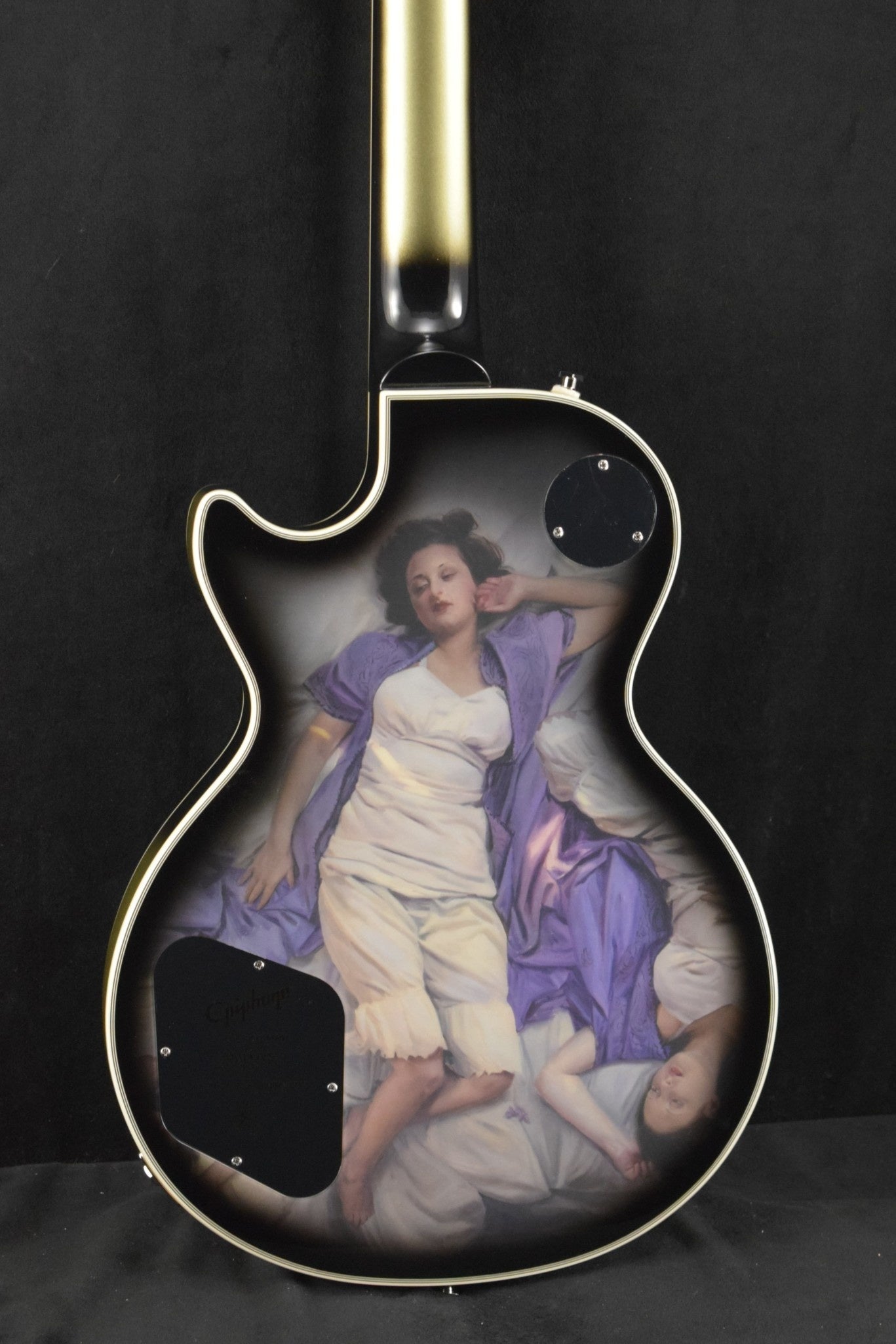 Epiphone Adam Jones Les Paul Custom Art Collection: Korin Faught’s “Sensation” Antique Silverburst