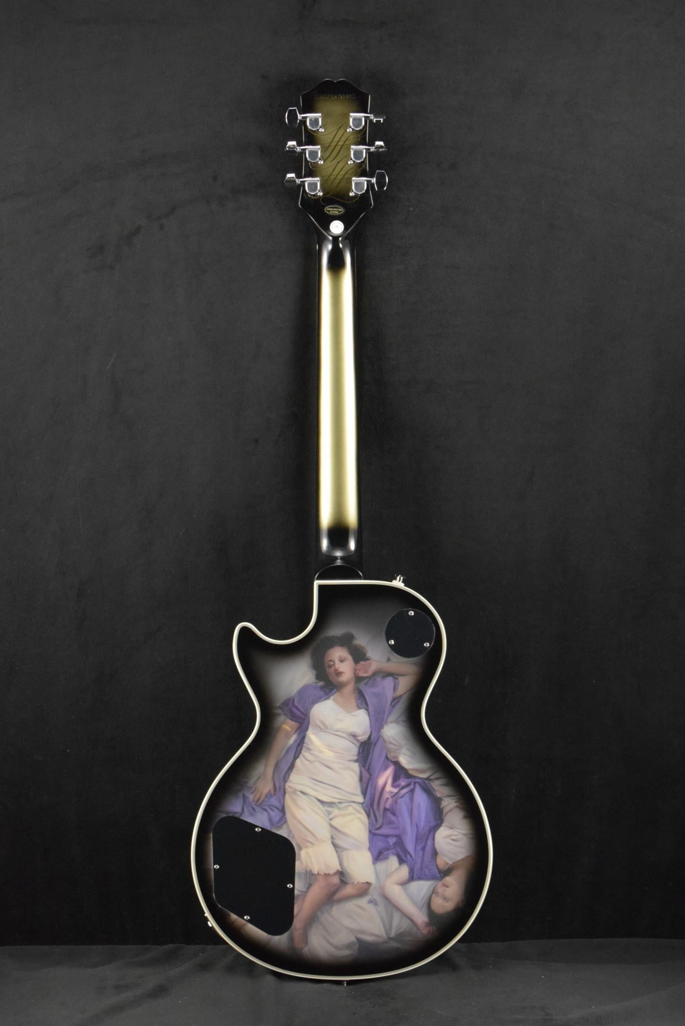 Epiphone Adam Jones Les Paul Custom Art Collection: Korin Faught’s “Sensation” Antique Silverburst