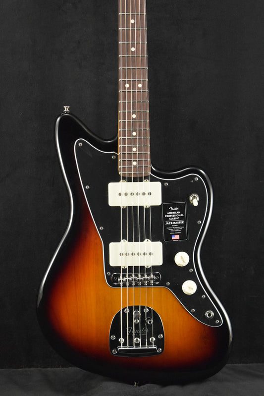 Fender American Professional Classic Jazzmaster 3-Color Sunburst Rosewood Fingerboard