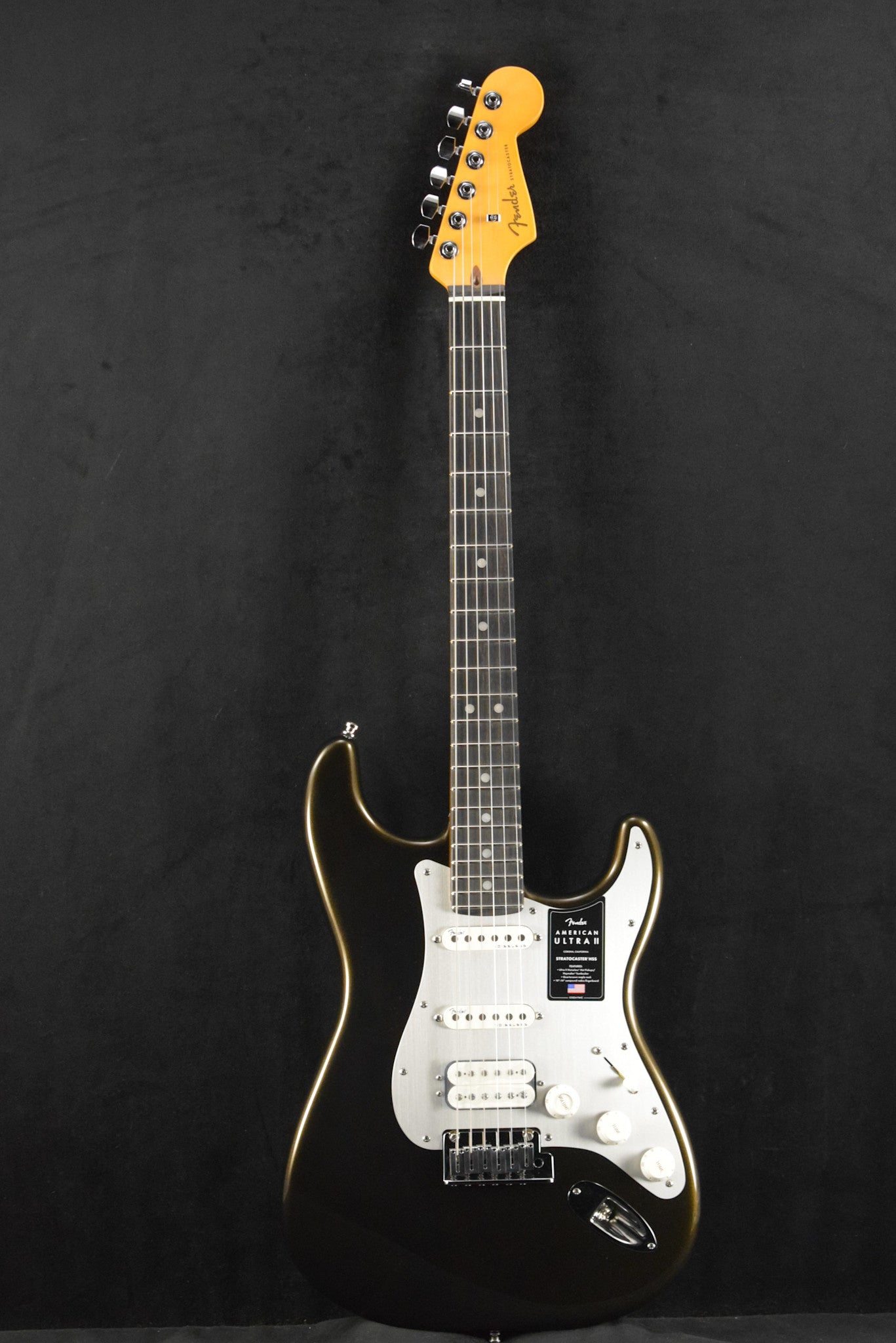 Fender American Ultra II Stratocaster HSS Texas Tea Ebony Fingerboard