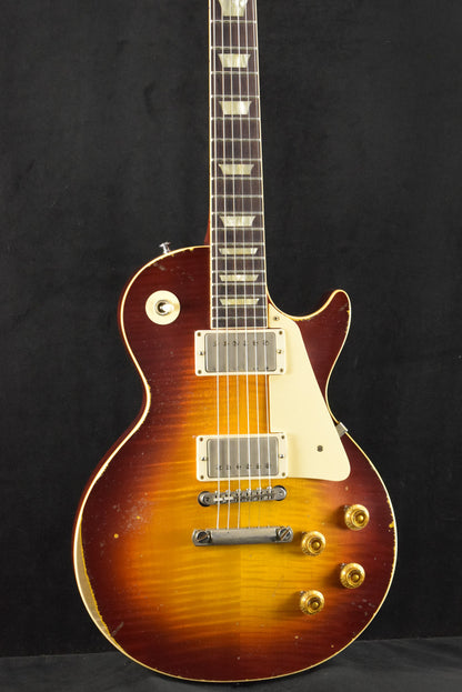 Gibson Murphy Lab 1959 Les Paul Standard Wide Tomato Burst Ultra Heavy Aged - Fuller's Exclusive