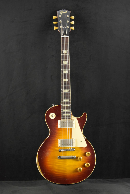 Gibson Murphy Lab 1959 Les Paul Standard Wide Tomato Burst Ultra Heavy Aged - Fuller's Exclusive