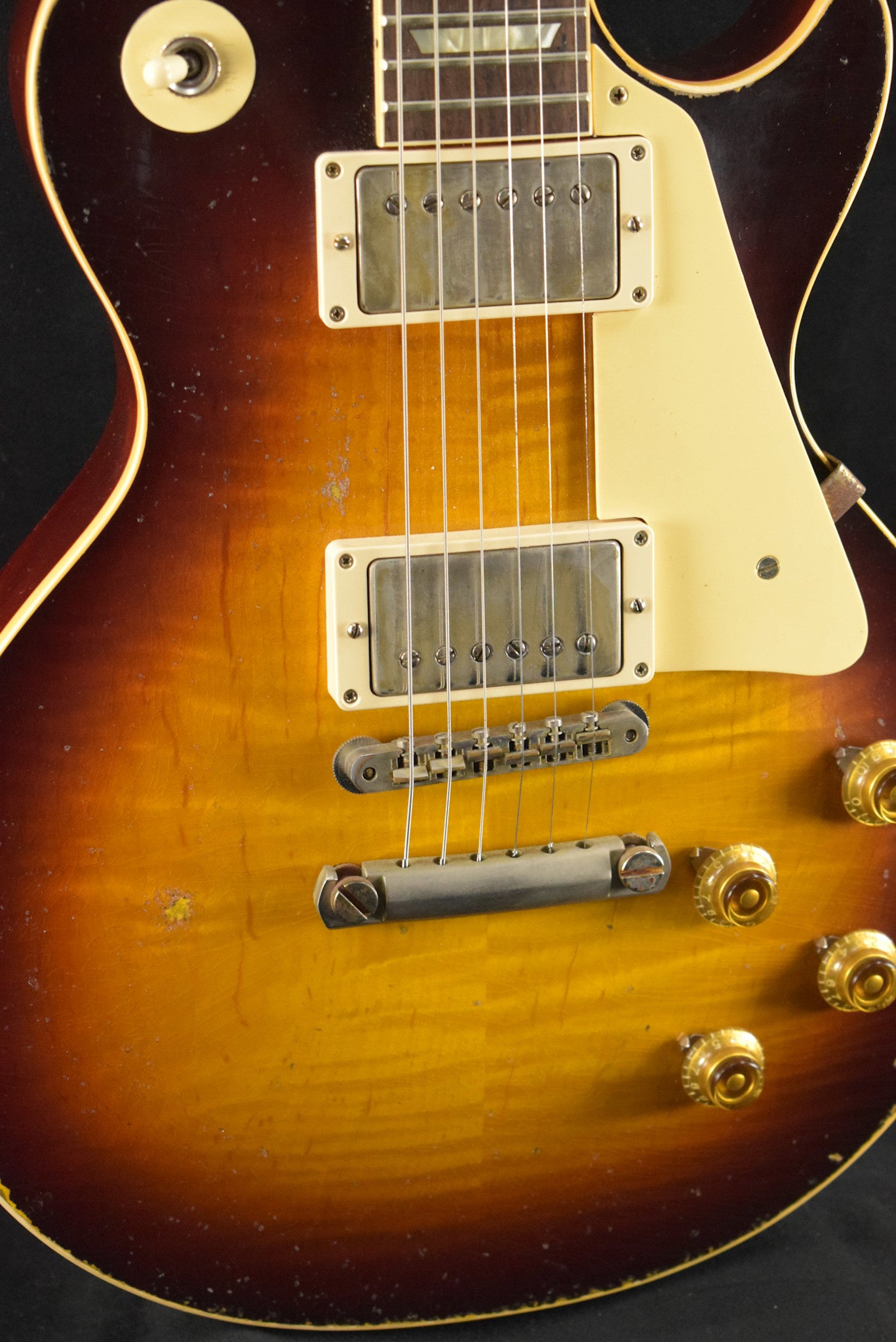 Gibson Murphy Lab 1959 Les Paul Standard Bourbon Burst Ultra Heavy Aged - Fuller's Exclusive