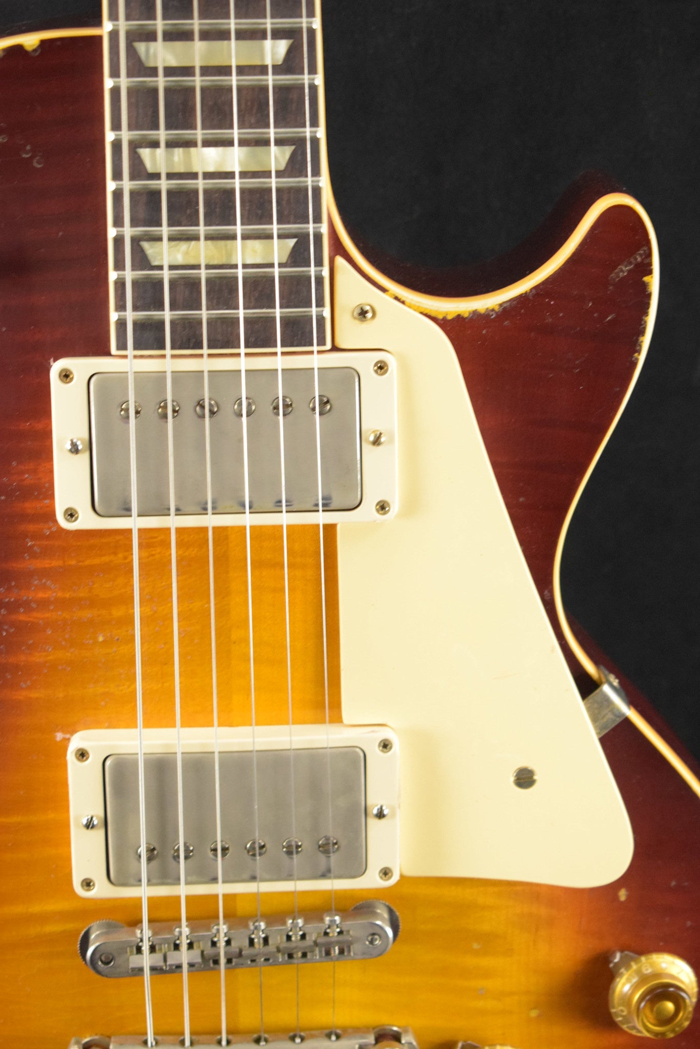 Gibson Murphy Lab 1959 Les Paul Standard Wide Tomato Burst Ultra Heavy Aged - Fuller's Exclusive