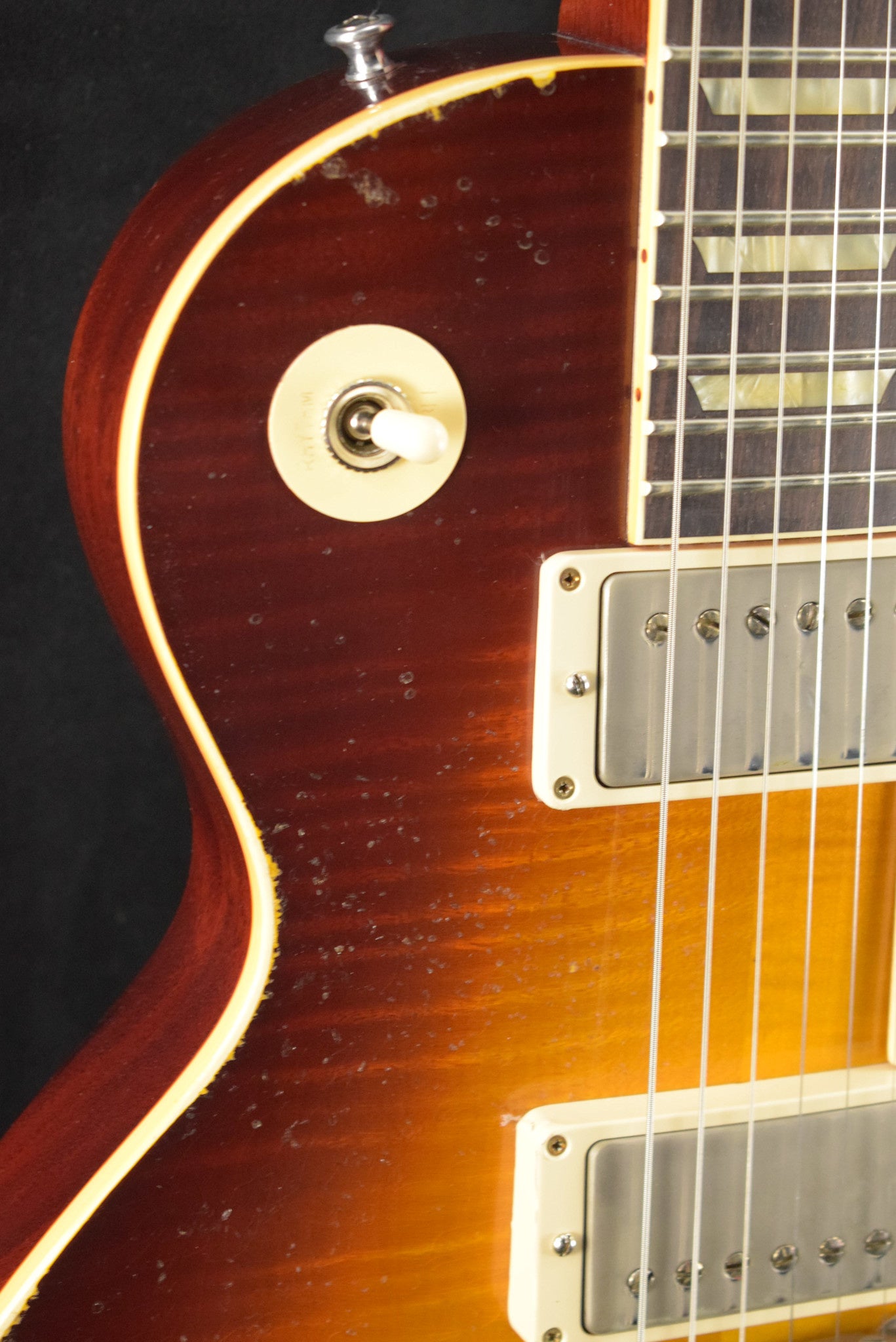 Gibson Murphy Lab 1959 Les Paul Standard Wide Tomato Burst Ultra Heavy Aged - Fuller's Exclusive