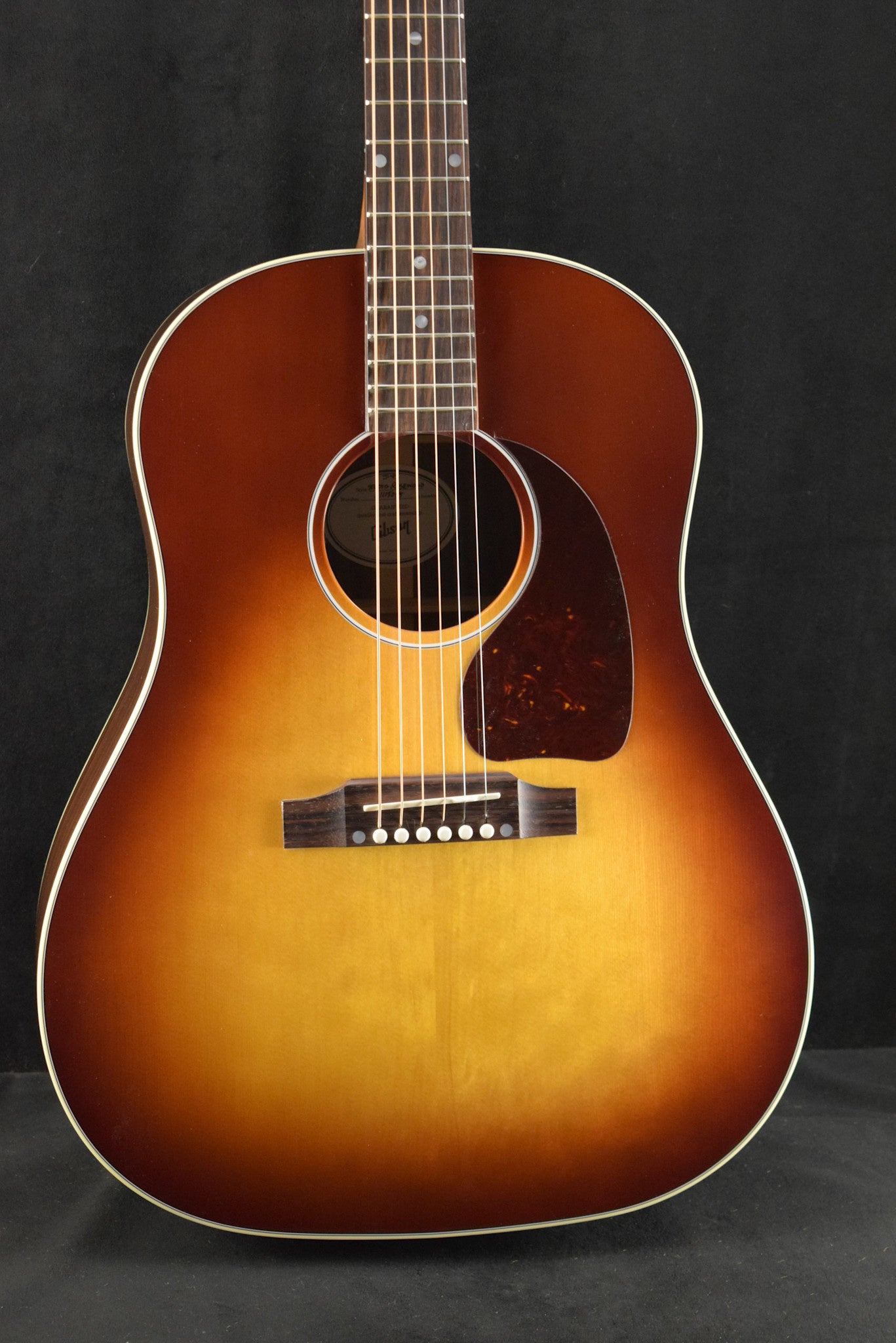 Gibson J-45 Studio Rosewood Satin Rosewood Burst