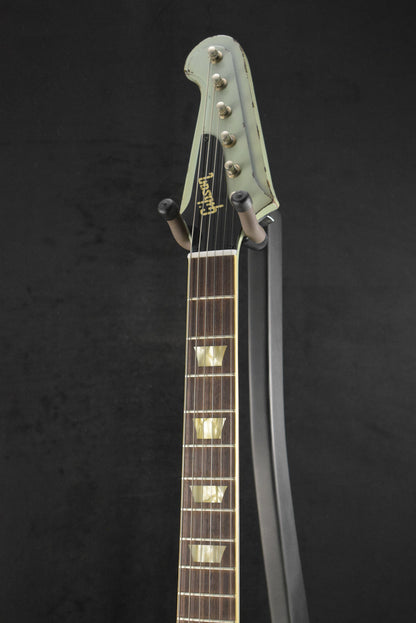 Gibson Murphy Lab 1963 Firebird V With Maestro Vibrola Antique Frost Blue Heavy Aged