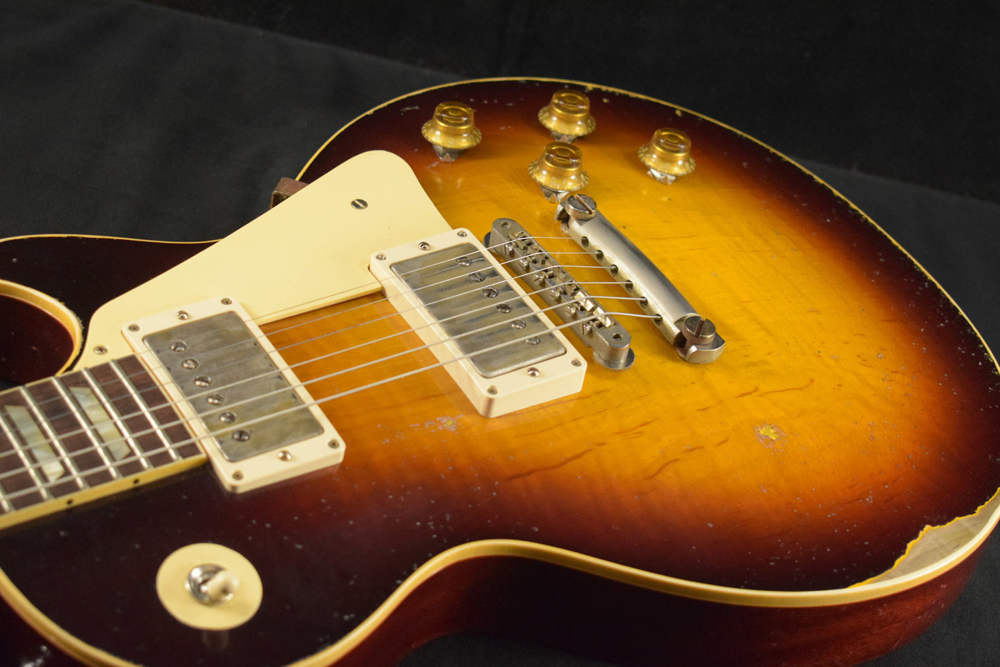 Gibson Murphy Lab 1959 Les Paul Standard Bourbon Burst Ultra Heavy Aged - Fuller's Exclusive
