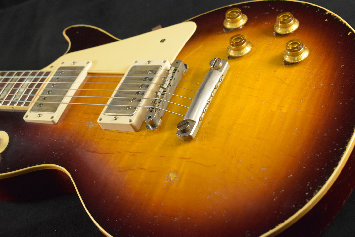 Gibson Murphy Lab 1959 Les Paul Standard Bourbon Burst Ultra Heavy Aged - Fuller's Exclusive