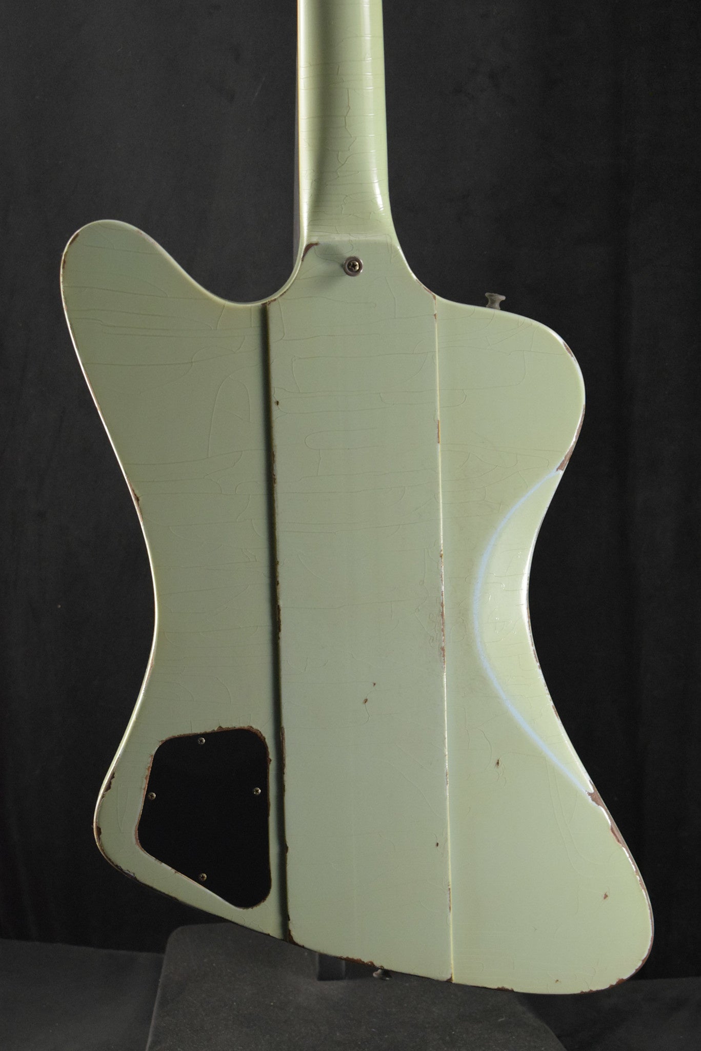 Gibson Murphy Lab 1963 Firebird V With Maestro Vibrola Antique Frost Blue Heavy Aged