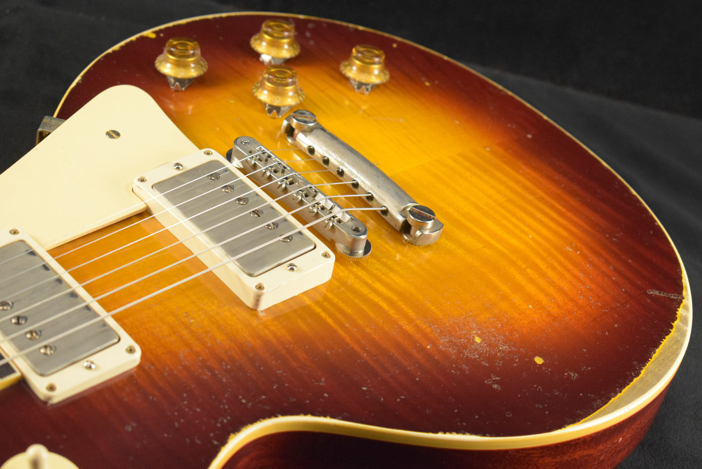 Gibson Murphy Lab 1959 Les Paul Standard Wide Tomato Burst Ultra Heavy Aged - Fuller's Exclusive