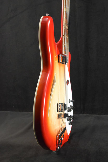 Rickenbacker 4005V Vintage Reissue Semi-Hollow Bass Guitar Fireglo