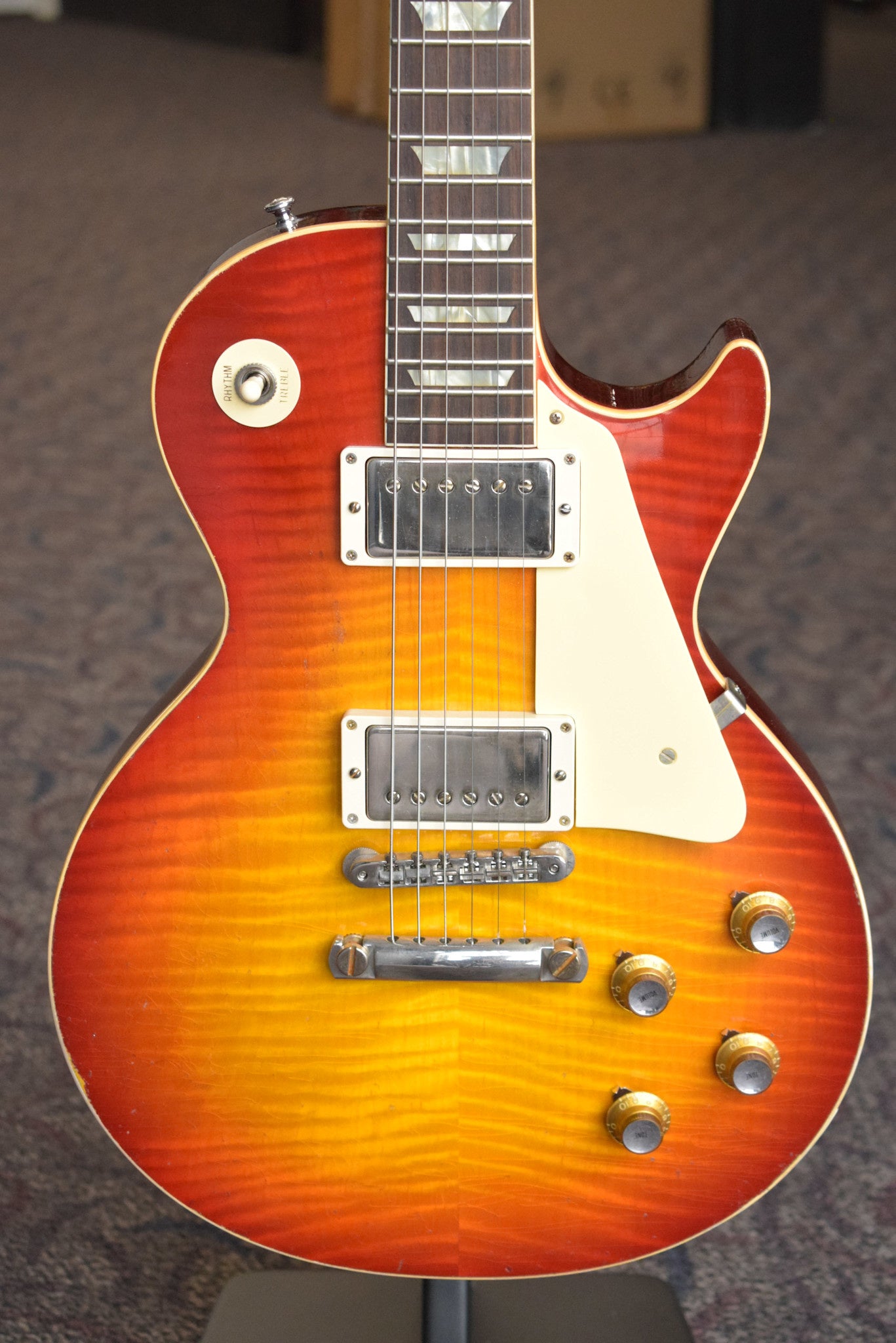 Gibson Murphy Lab 1960 Les Paul Standard Tomato Soup Burst Light Aged