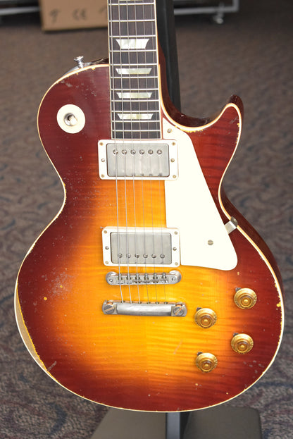 Gibson Murphy Lab 1959 Les Paul Standard Wide Tomato Burst Ultra Heavy Aged - Fuller's Exclusive