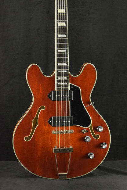 Eastman T64/TV-T Thinline P90 Pickups Trapeze Tailpiece Truetone Vintage Classic Gloss