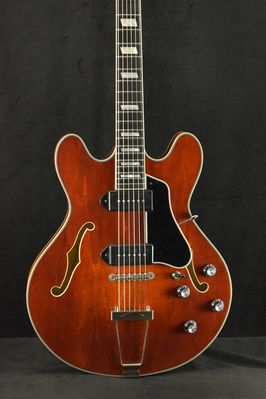 Eastman T64/TV-T Thinline P90 Pickups Trapeze Tailpiece Truetone Vintage Classic Gloss