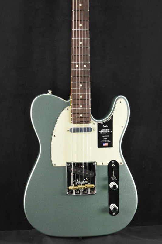 Fender American Professional II Telecaster Mystic Surf Green Rosewood Fingerboard