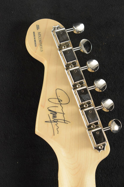 Fender Jimmie Vaughan Tex-Mex Strat Olympic White Maple Fingerboard