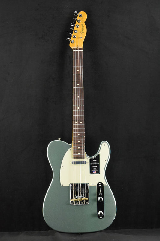 Fender American Professional II Telecaster Mystic Surf Green Rosewood Fingerboard