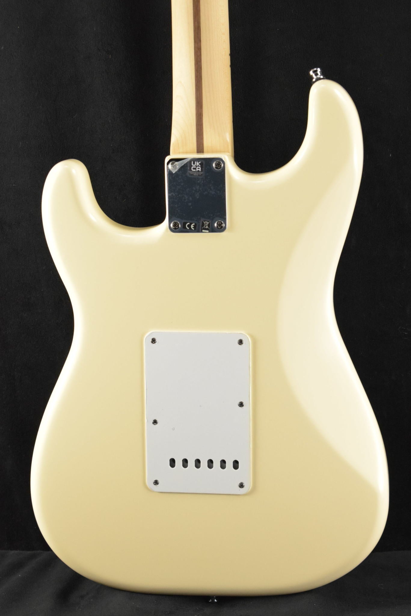 Fender Jimmie Vaughan Tex-Mex Strat Olympic White Maple Fingerboard