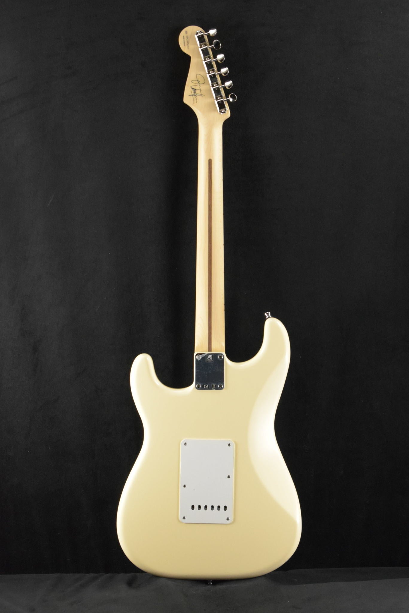 Fender Jimmie Vaughan Tex-Mex Strat Olympic White Maple Fingerboard