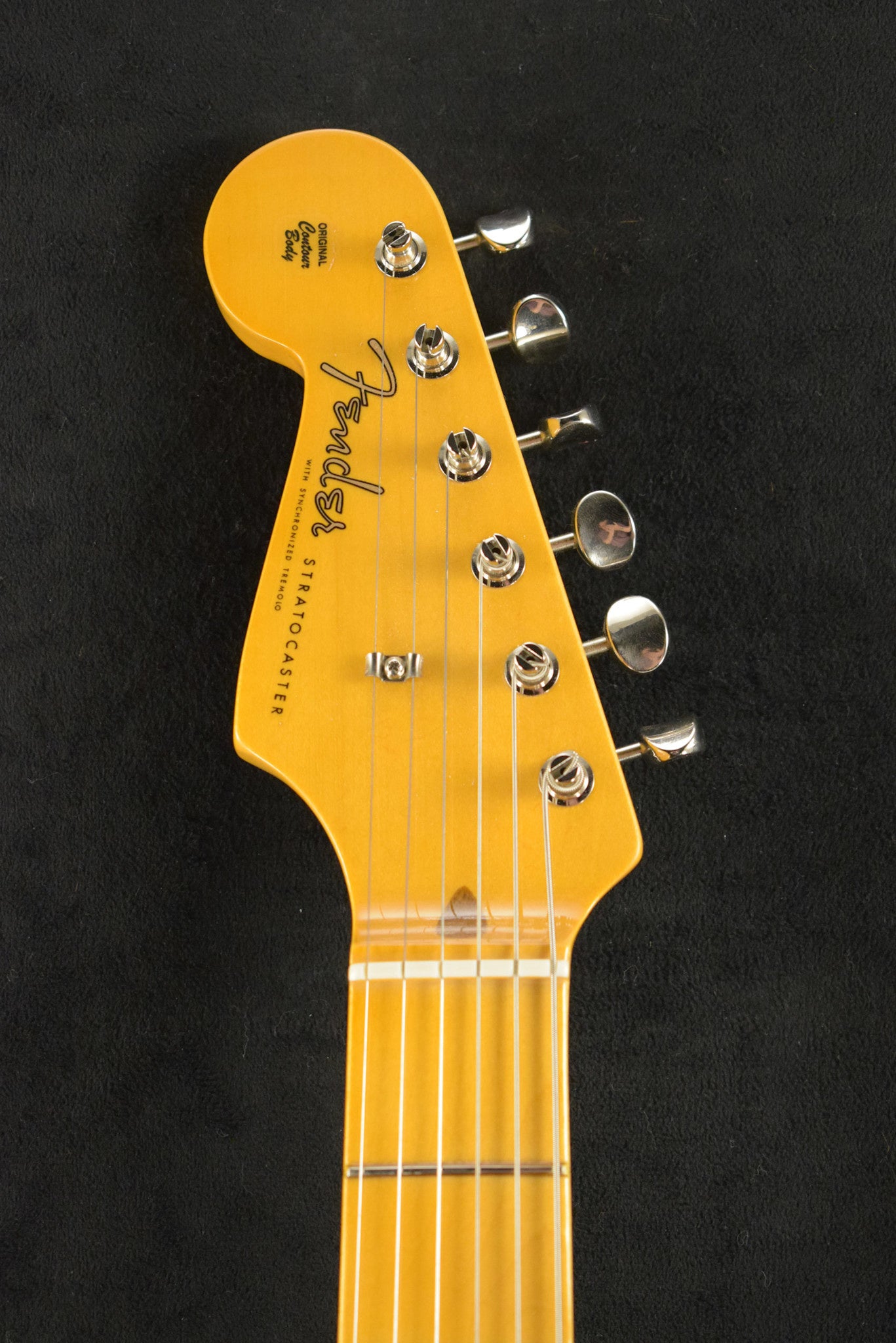 Fender American Vintage II 1957 Stratocaster Left-Hand Vintage Blonde Maple Fingerboard